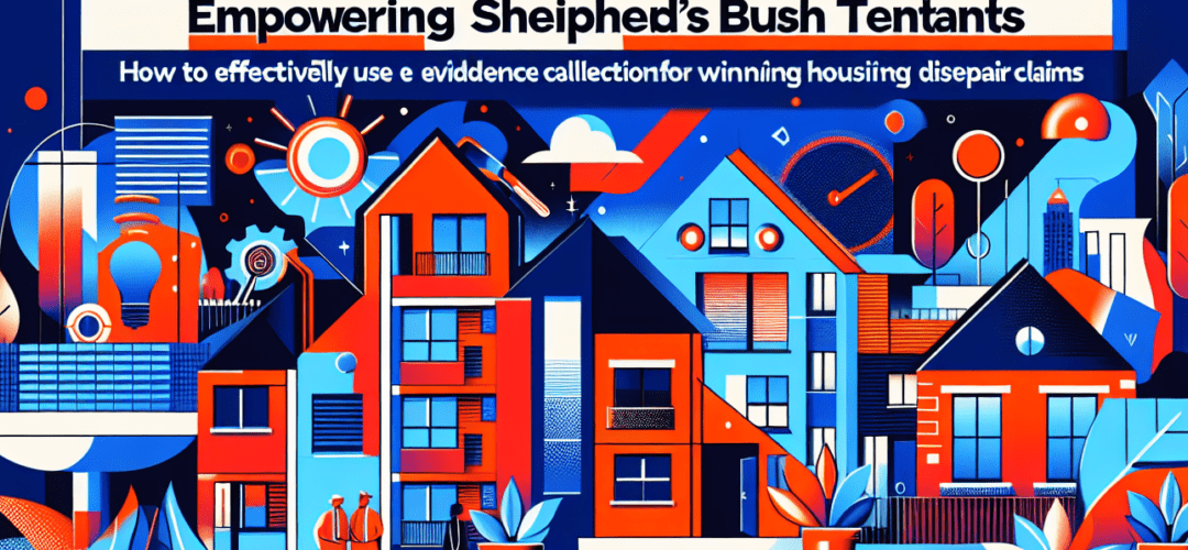 Empowering Shepherd’s Bush Tenants: How to Effectively Use Evidence Collection for Winning Housing Disrepair Claims